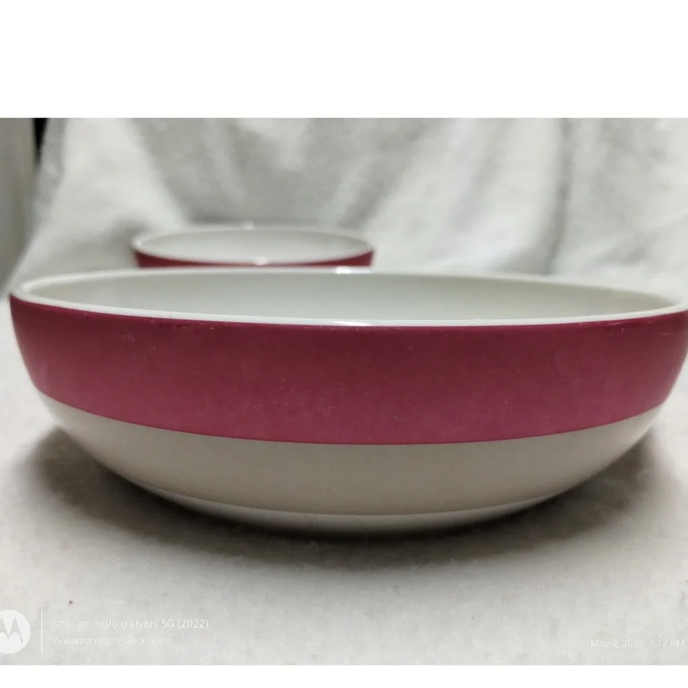 Kate‎ Spade Lenox Pink Rim 8